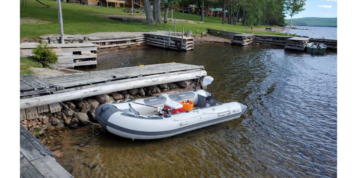 Escape to Peace: A Day on Bark Lake with My INNOVOCEAN Inflatable Boat
